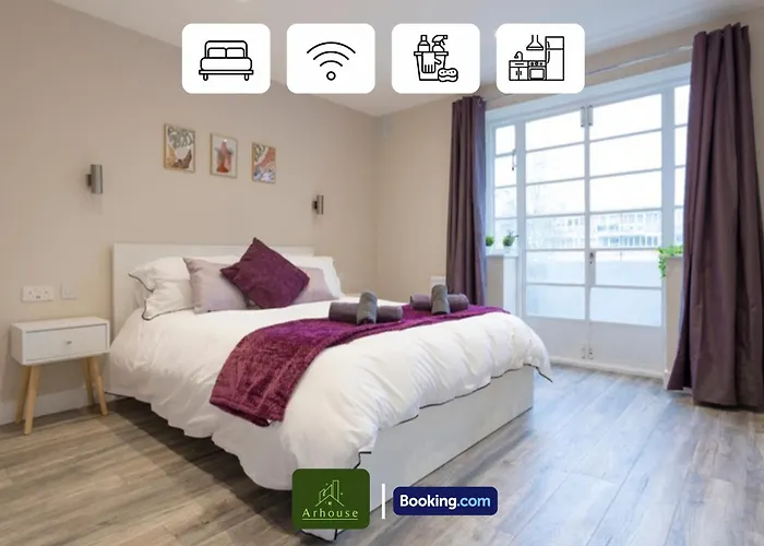 Three Bedroom Apartment By Arhouse Apartments Short Lets & Serviced Accommodation Willesden With Free Wi-Fi & Terrace